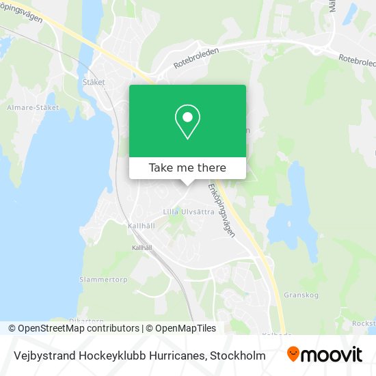 Vejbystrand Hockeyklubb Hurricanes map