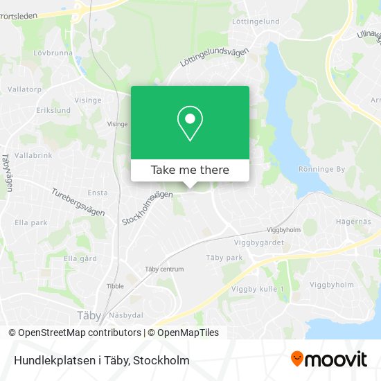 Hundlekplatsen i Täby map