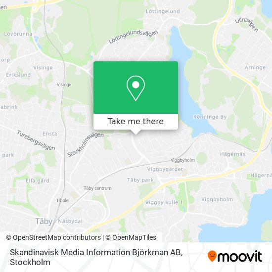 Skandinavisk Media Information Björkman AB map