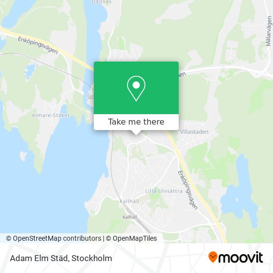 Adam Elm Städ map