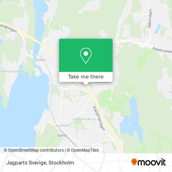 Jagparts Sverige map