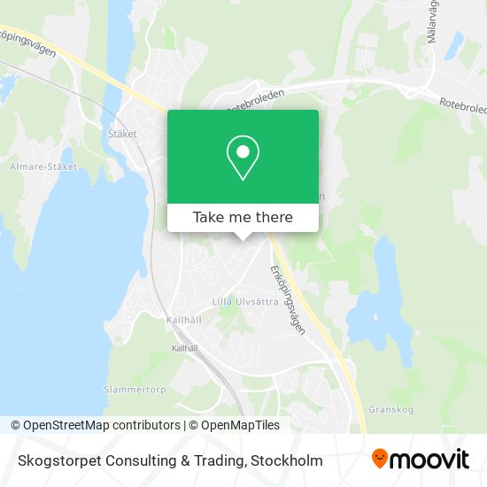 Skogstorpet Consulting & Trading map