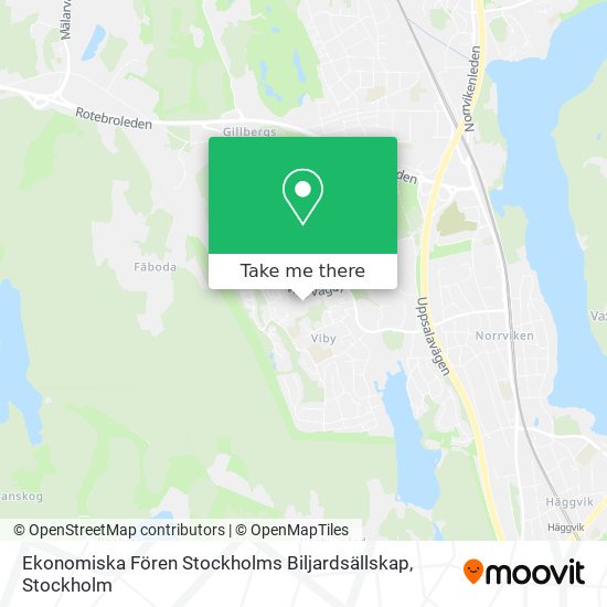 Ekonomiska Fören Stockholms Biljardsällskap map