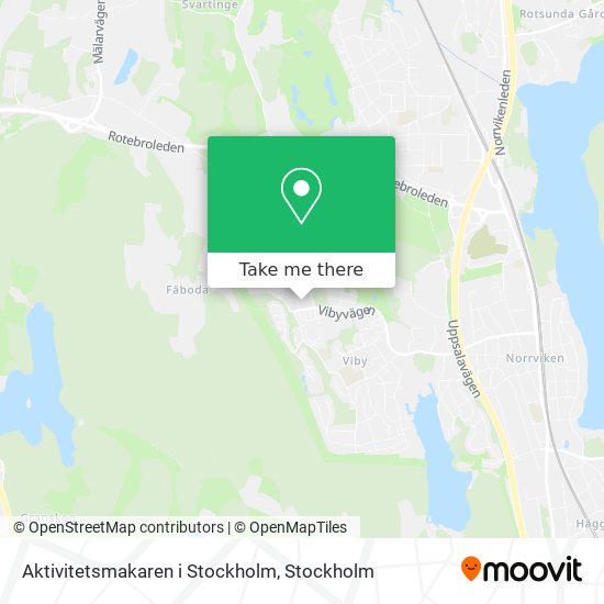 Aktivitetsmakaren i Stockholm map