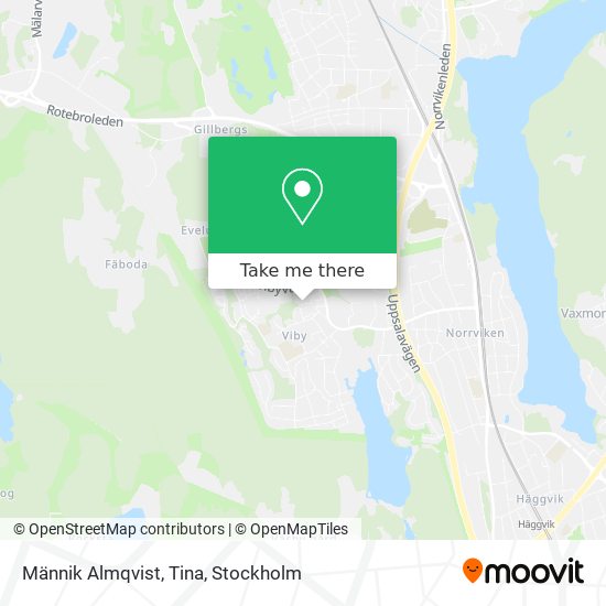 Männik Almqvist, Tina map