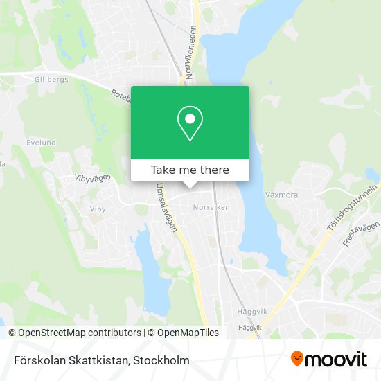 Förskolan Skattkistan map