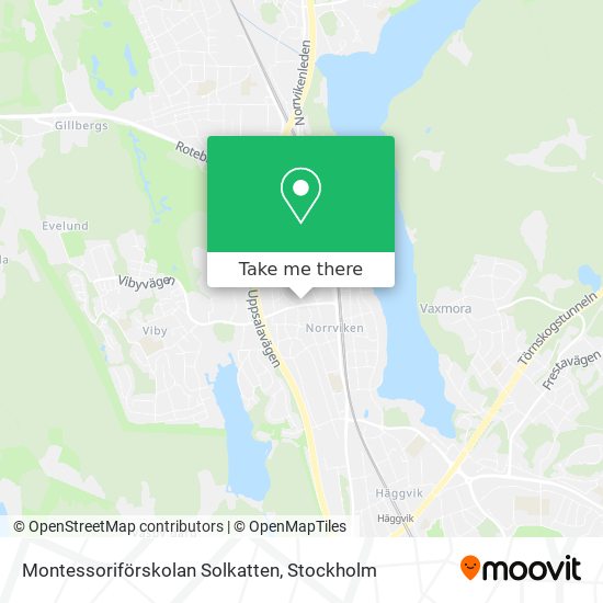 Montessoriförskolan Solkatten map