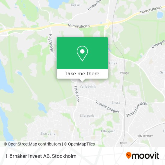 Hörnåker Invest AB map