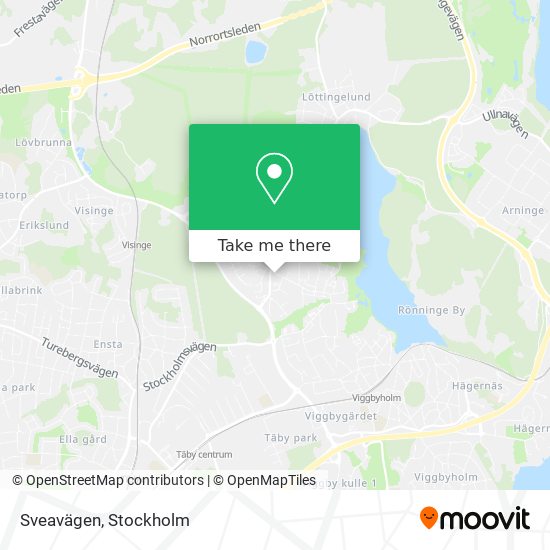 Sveavägen map