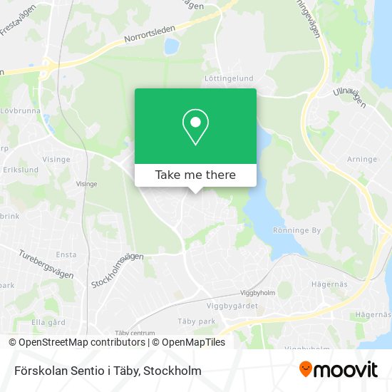 Förskolan Sentio i Täby map