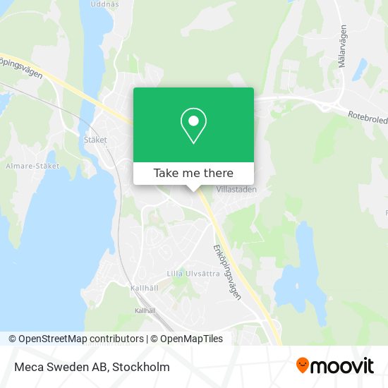 Meca Sweden AB map