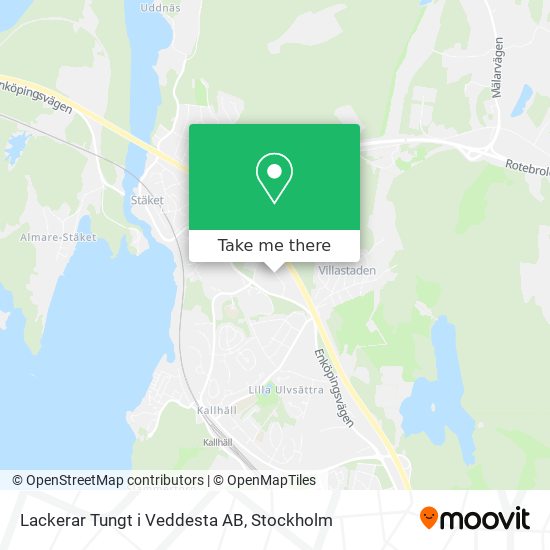 Lackerar Tungt i Veddesta AB map