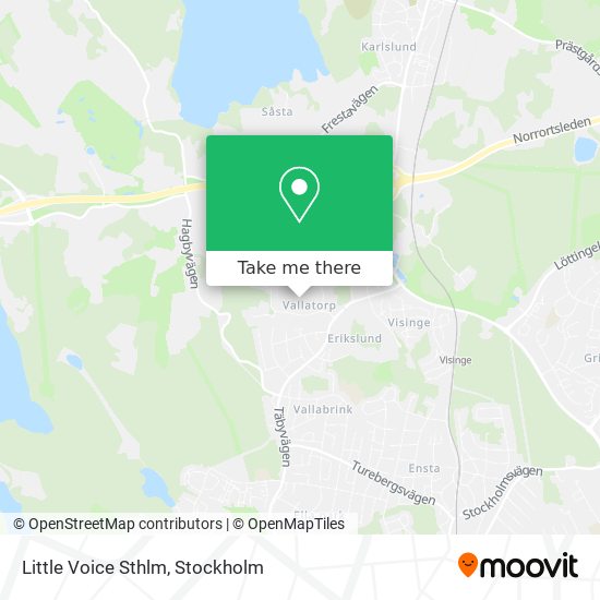 Little Voice Sthlm map