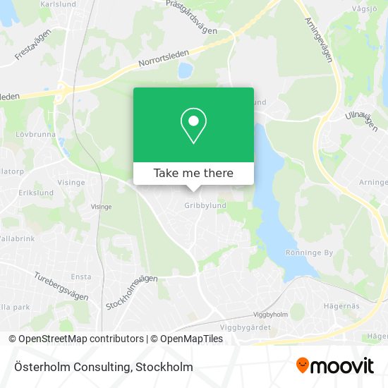 Österholm Consulting map