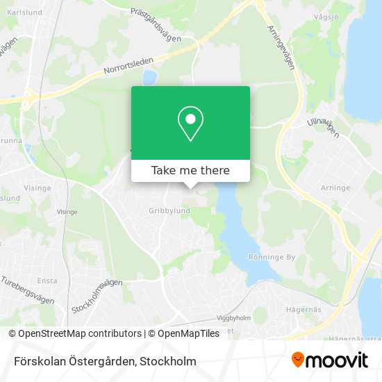 Förskolan Östergården map