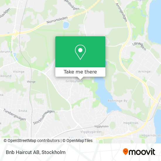 Bnb Haircut AB map
