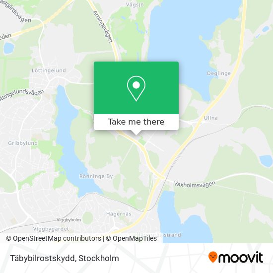 Täbybilrostskydd map