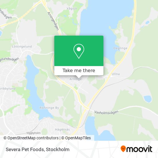 Severa Pet Foods map