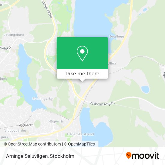 Arninge Saluvägen map