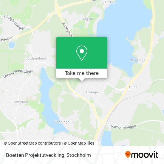 Boetten Projektutveckling map