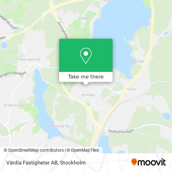 Värdia Fastigheter AB map