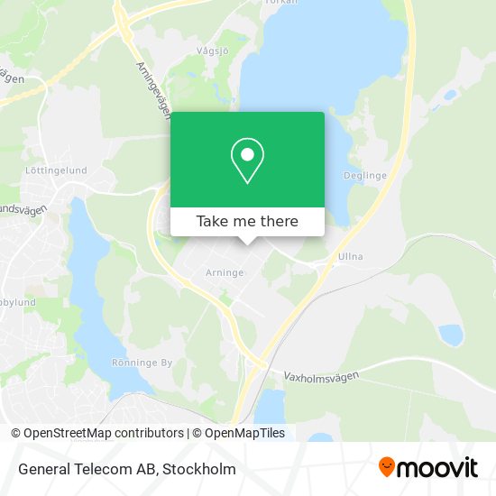 General Telecom AB map