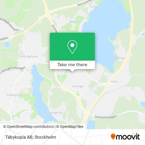 Täbykopia AB map