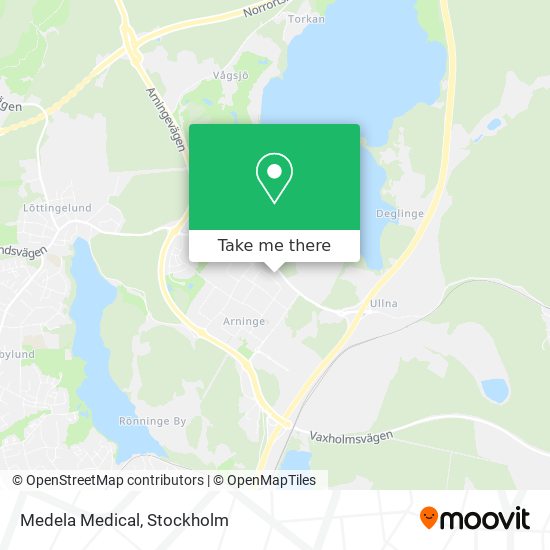 Medela Medical map