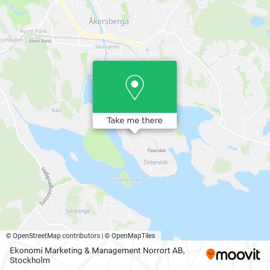 Ekonomi Marketing & Management Norrort AB map