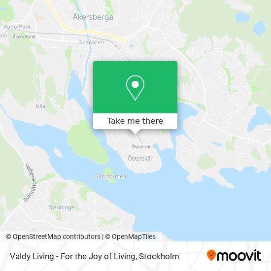 Valdy Living - For the Joy of Living map