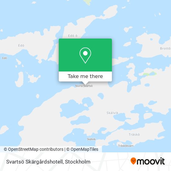 Svartsö Skärgårdshotell map