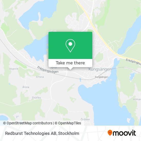 Redburst Technologies AB map