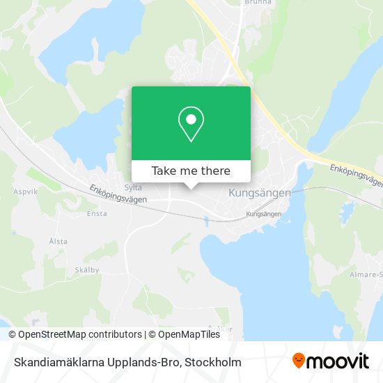 Skandiamäklarna Upplands-Bro map