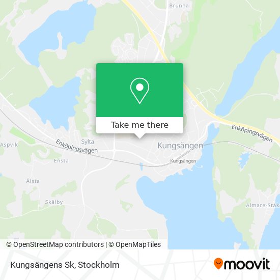 Kungsängens Sk map