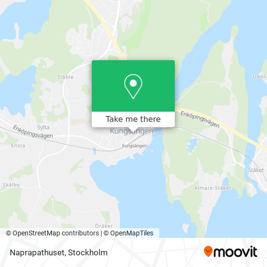 Naprapathuset map