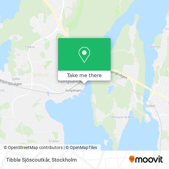 Tibble Sjöscoutkår map