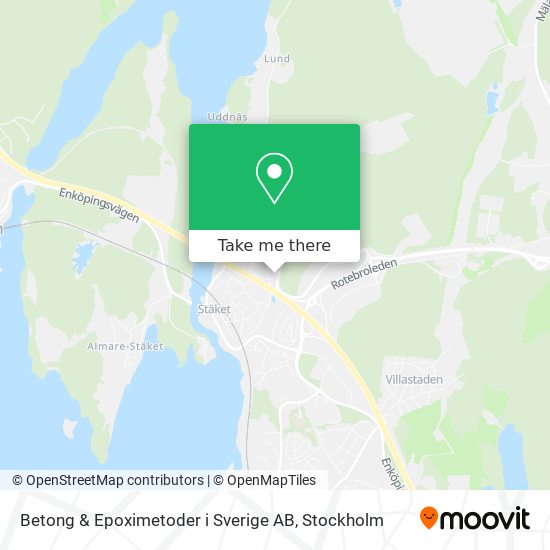 Betong & Epoximetoder i Sverige AB map