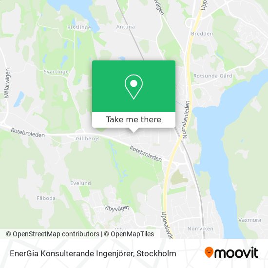 EnerGia Konsulterande Ingenjörer map