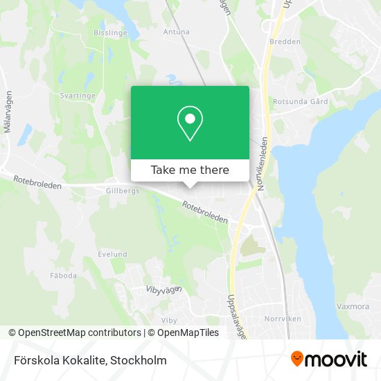 Förskola Kokalite map