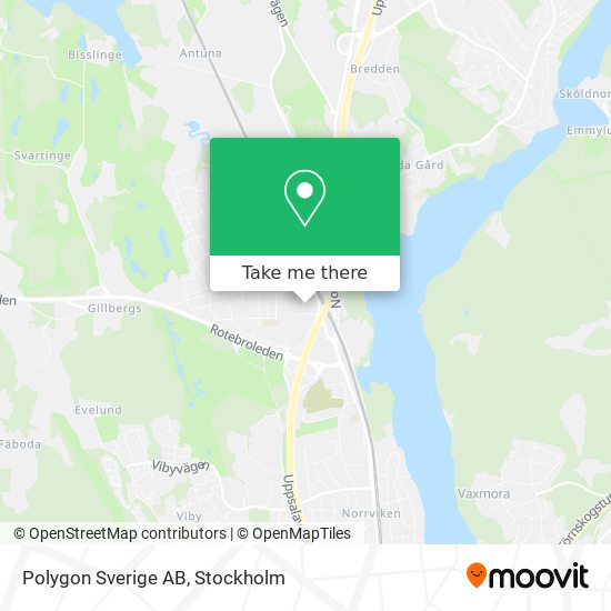 Polygon Sverige AB map