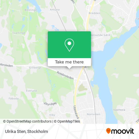 Ulrika Sten map