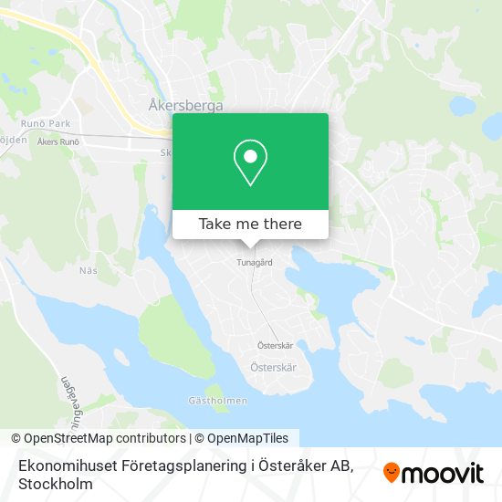 Ekonomihuset Företagsplanering i Österåker AB map