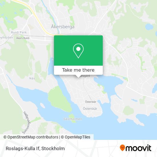 Roslags-Kulla If map