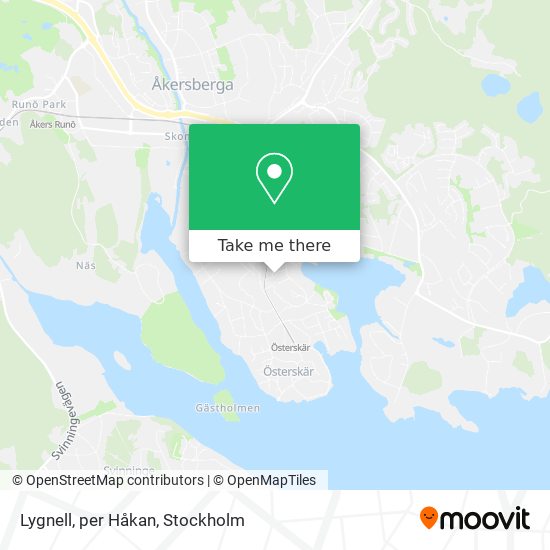 Lygnell, per Håkan map