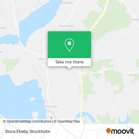 Stora Ekeby map