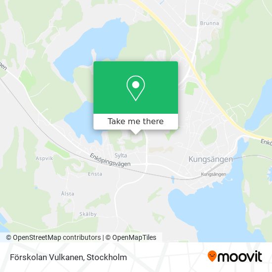 Förskolan Vulkanen map