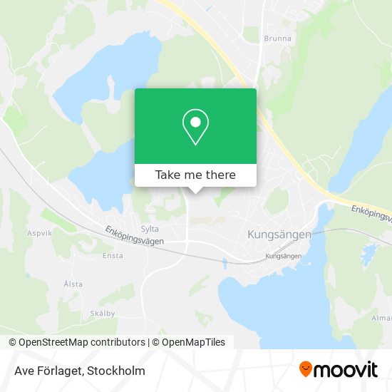 Ave Förlaget map