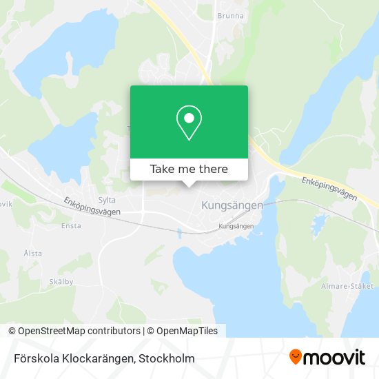 Förskola Klockarängen map