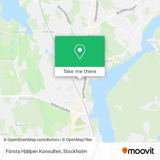 Första Hjälpen Konsulten map