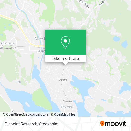 Pinpoint Research map